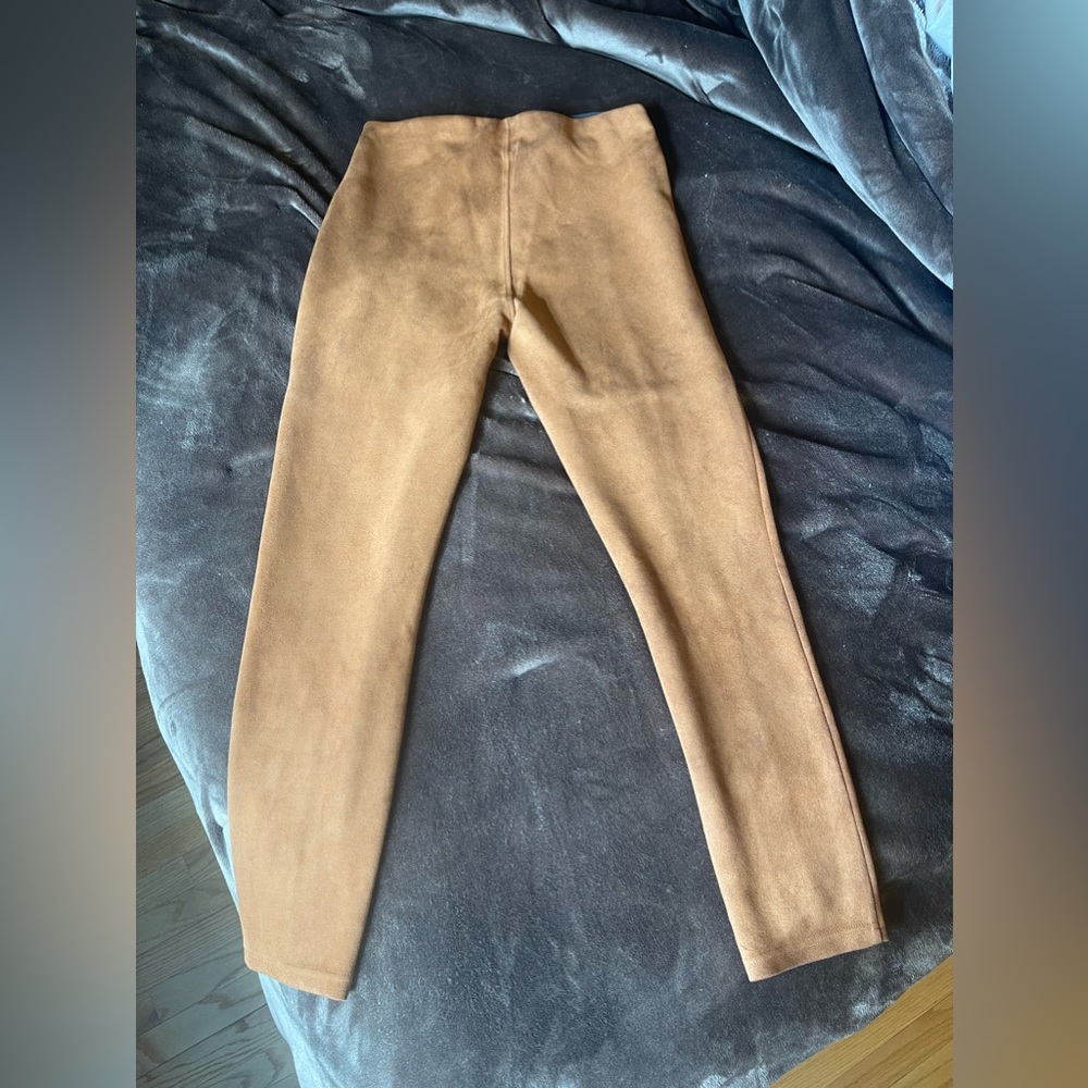Simply Vera Vera Wang High Rise Faux Suede Pants